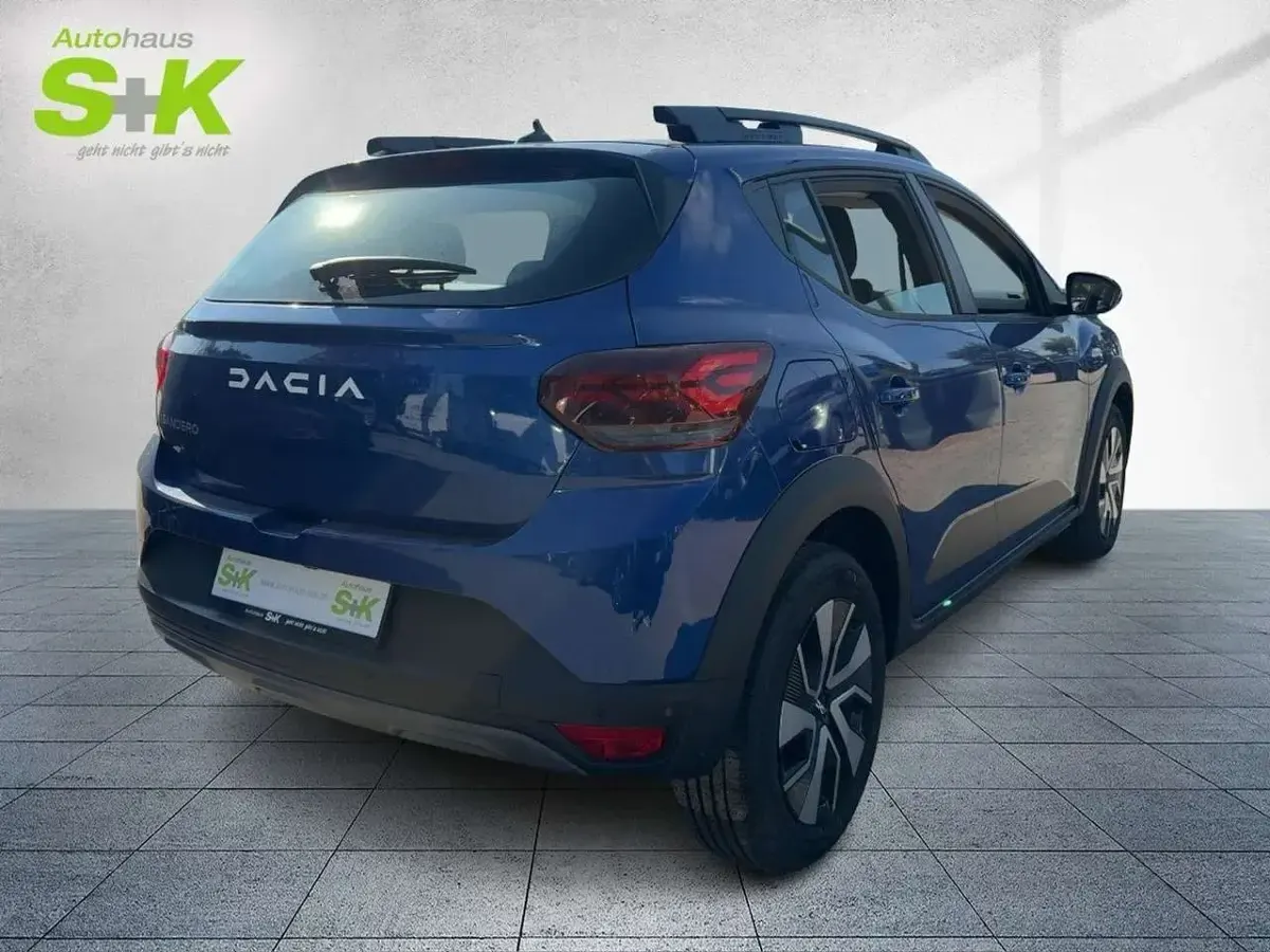 Nowe Dacia Sandero Expression 91 KM (66 kW) 2025 Niebieski Hatchback