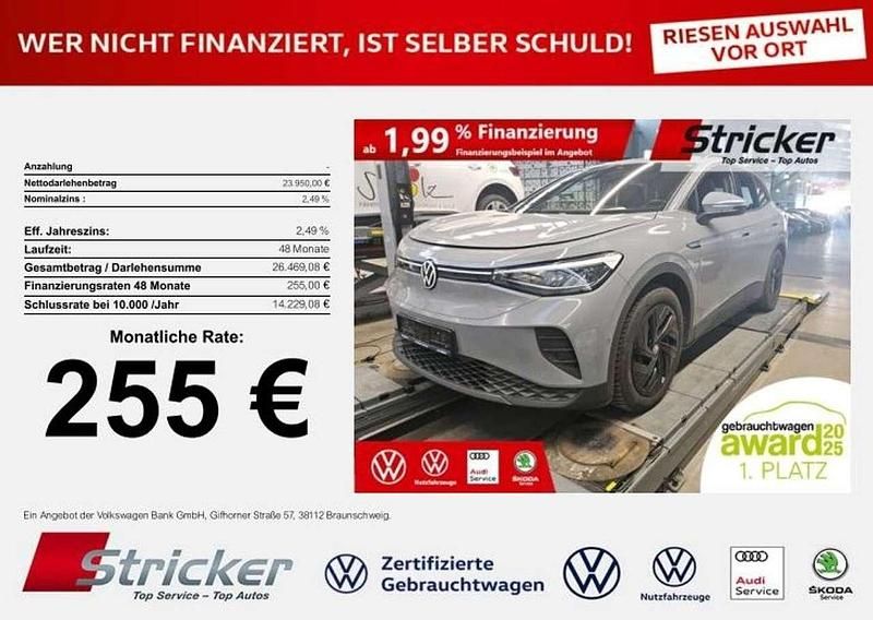 Gebraucht VW ID.4 Pro 150 kW (204 PS) 2023 Grau SUV