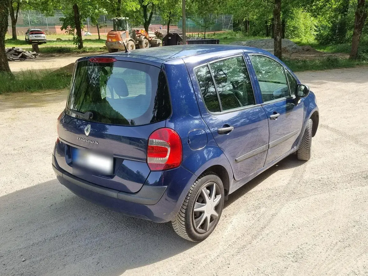 Usata Renault Modus 75 CV (55 kW) 2009 Blu Monovolume