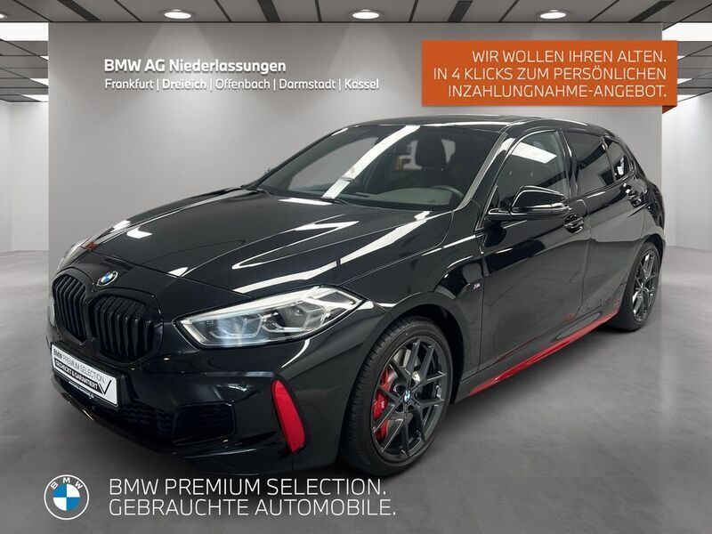 Schwarz Gebraucht 2024 BMW 128 Performance Limousine | 34.420 € (Fairer Preis) - Bild 1/4