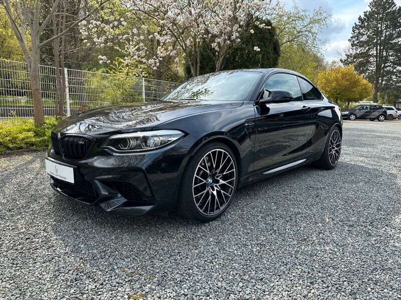 Black sapphire metallic Gebraucht 2020 BMW M2 Competition Edition Coupé | 55.200 € (Etwas zu teuer) - Bild 1/4