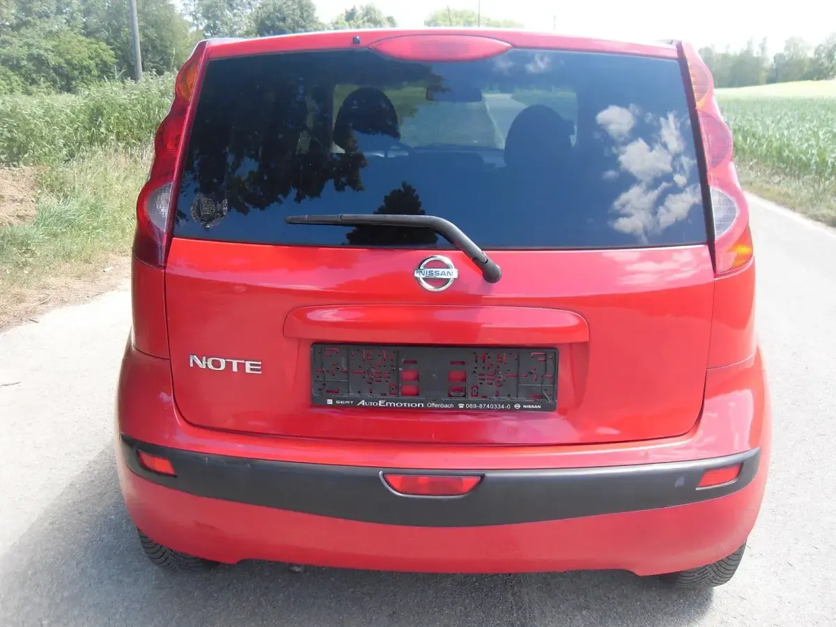 Gebraucht Nissan Note 110 PS (80 kW) 2006 Rot Kleinwagen