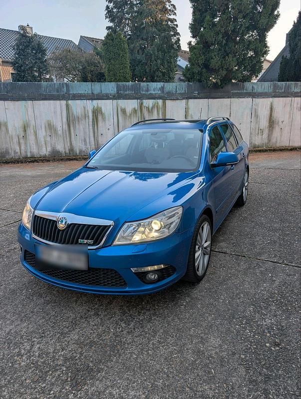 Gebraucht Skoda Octavia vRS 170 PS (125 kW) 2012 Blau Kombi