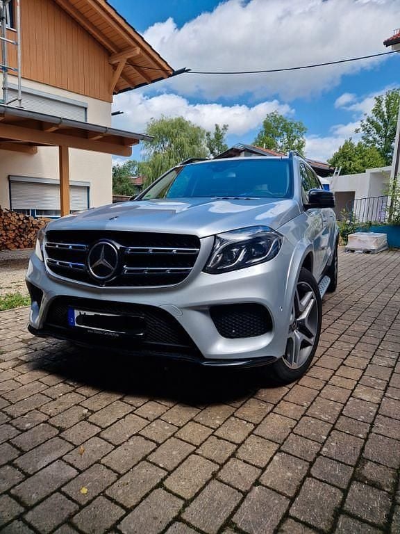 Silber Gebraucht 2019 Mercedes GLS350 AMG SUV | 51.000 € (Fairer Preis) - Bild 1/4