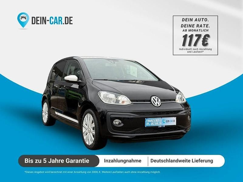 Gebraucht VW up! high up! 75 PS (55 kW) 2016 Schwarz Kleinwagen