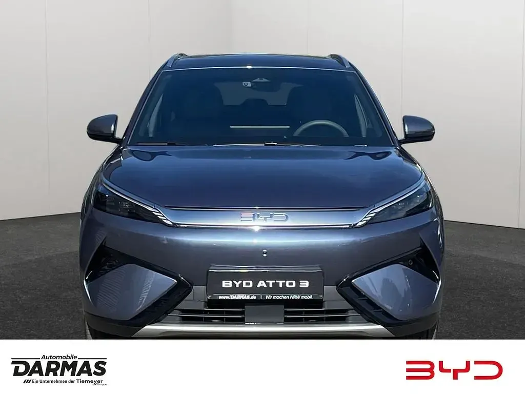 Ny BYD Atto 3 330 kW (449 HK) 2026 Blå SUV