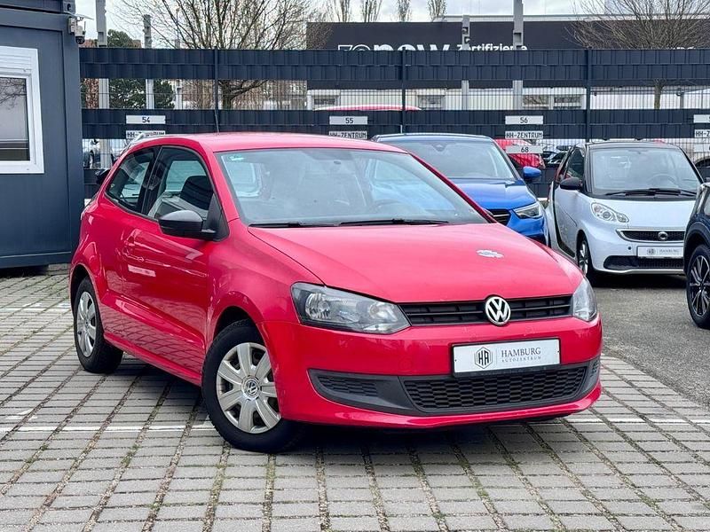 Gebraucht VW Polo Trendline 75 PS (55 kW) 2010 Rot Kleinwagen