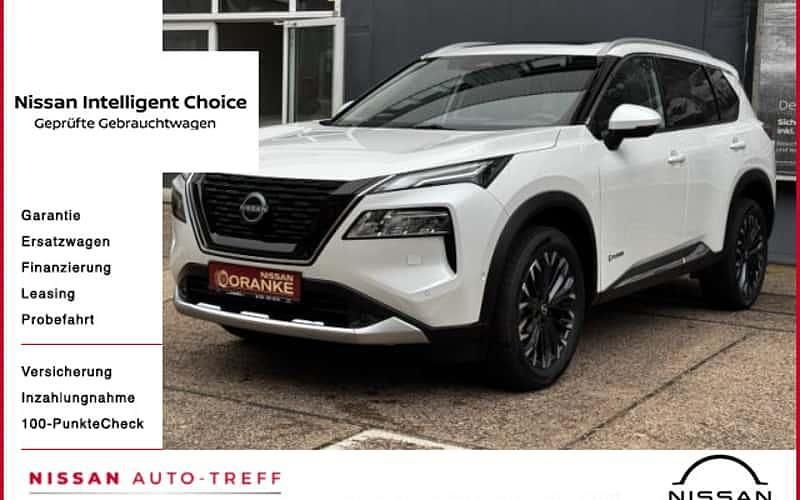 White pearl Gebraucht 2024 Nissan X-Trail Tekna+ SUV | 41.800 € (Teuer) - Bild 1/4