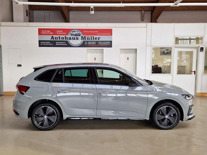 Gebraucht Skoda Scala Monte Carlo 116 PS (85 kW) 2024 Stahl grau Kleinwagen