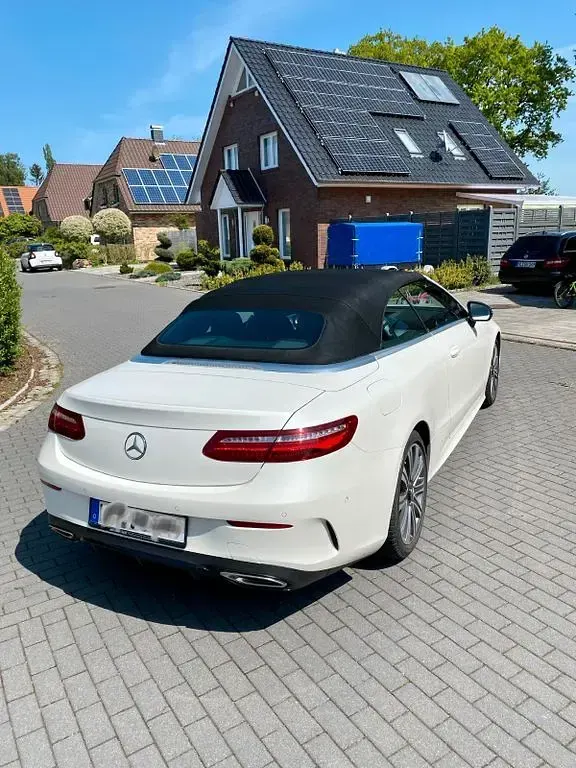 Usado Mercedes E200 184 CV (135 kW) 2018 Blanco Descapotable