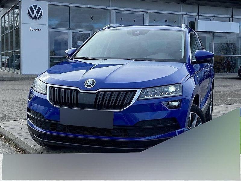 Energy blau Gebraucht 2021 Skoda Karoq Clever SUV | 26.990 € (Guter Preis) - Bild 1/4