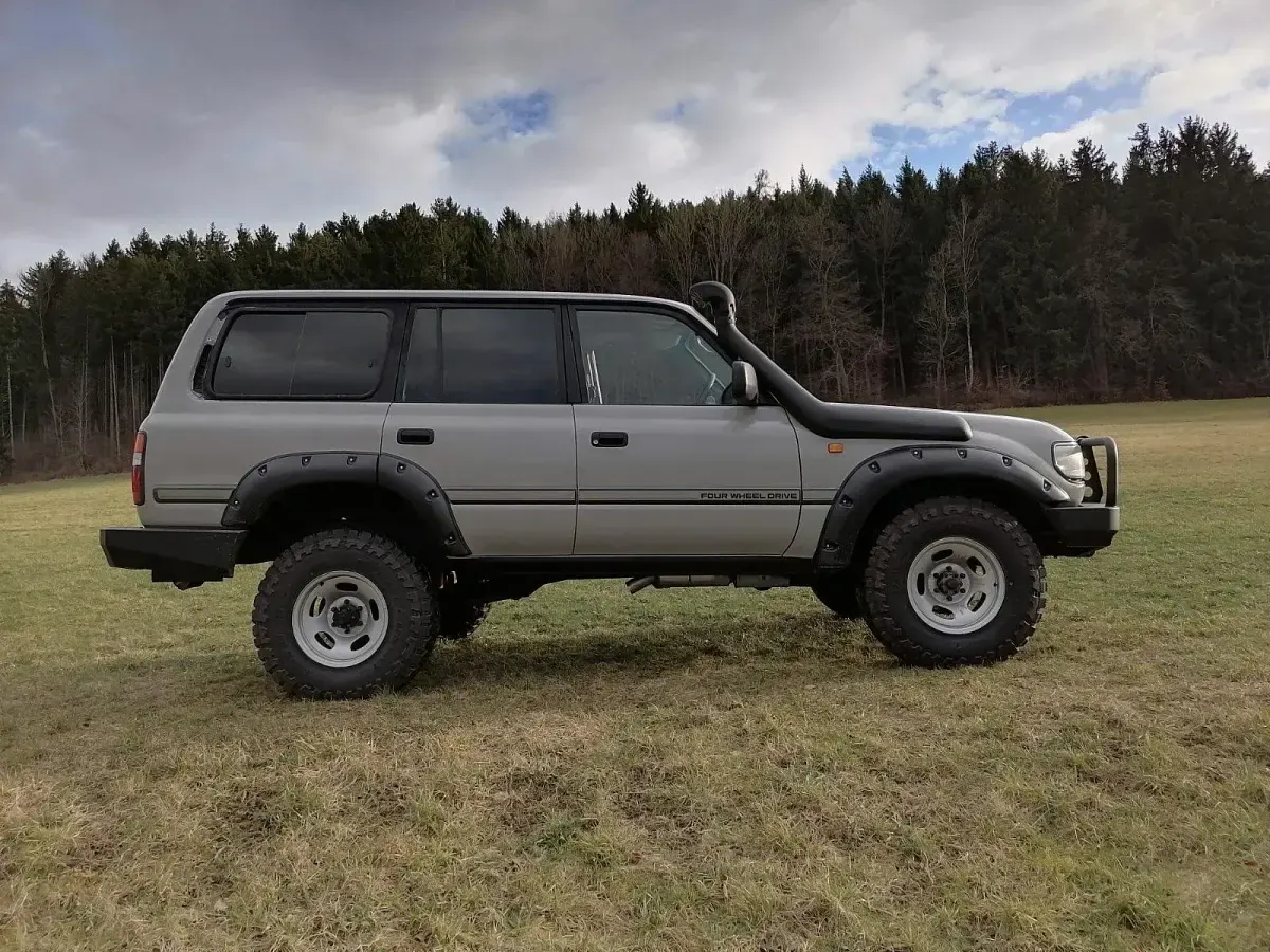 Gebraucht Toyota Land Cruiser 160 PS (117 kW) 1991 Grau SUV