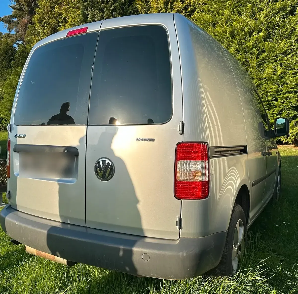 Gebraucht VW Caddy 109 PS (80 kW) 2007 Silber Van / Kleinbus