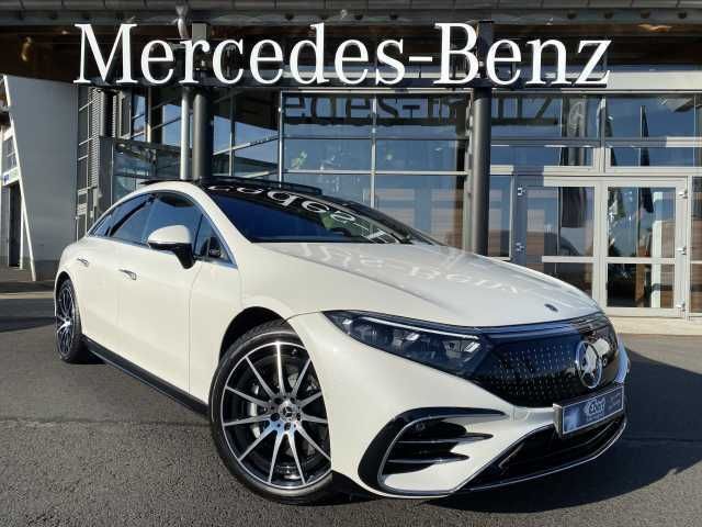 Diamantweiss metalliclack (metallic) Gebraucht 2022 Mercedes EQS450+ Premium Limousine | 60.890 € (Fairer Preis) - Bild 1/4
