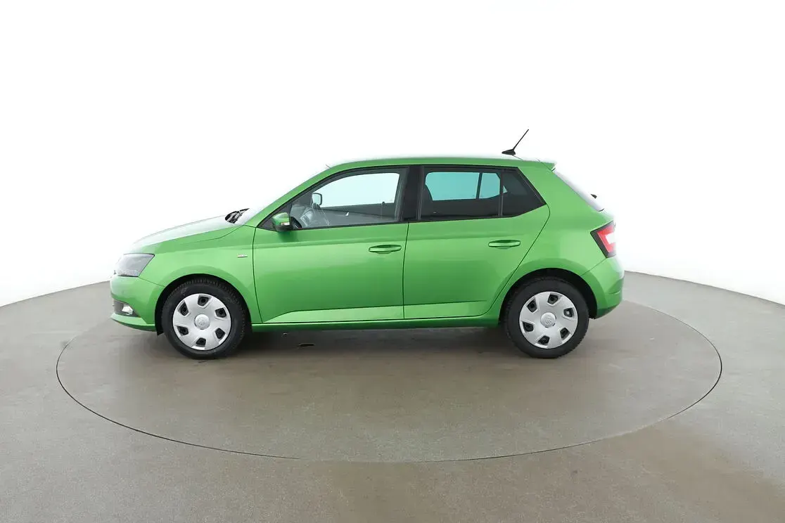Gebraucht Skoda Fabia Clever 60 PS (44 kW) 2018 Grün Limousine