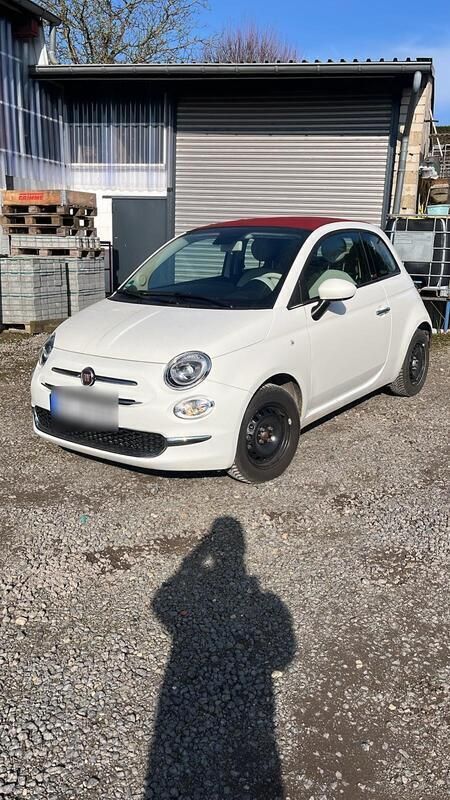 Weiß Gebraucht 2019 Fiat 500C Cabrio | 14.000 € - Bild 1/4