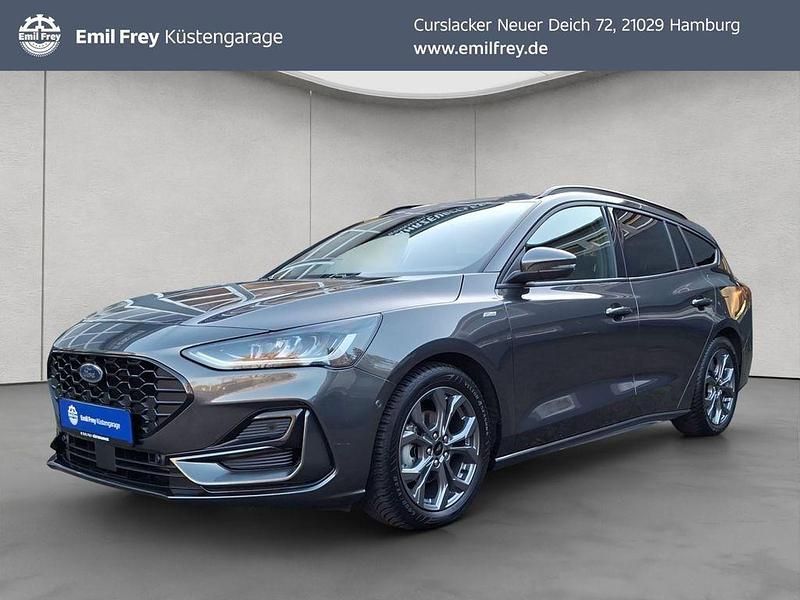 Grau Gebraucht 2024 Ford Focus ST-Line X Limousine | 22.500 € (Superpreis) - Bild 1/4