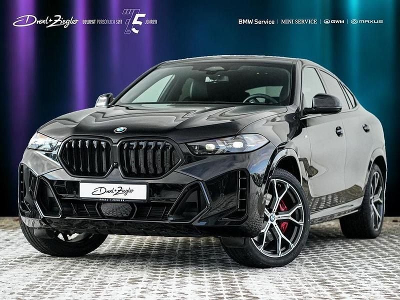 Saphirschwarzmetallic Gebraucht 2025 BMW X6 Comfort Edition SUV | 76.999 € (Superpreis) - Bild 1/4
