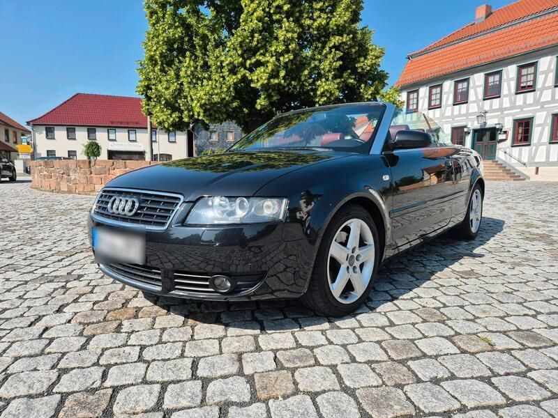 Schwarz Gebraucht 2004 Audi A4 Cabriolet Cabrio | 4.300 € (Fairer Preis) - Bild 1/4
