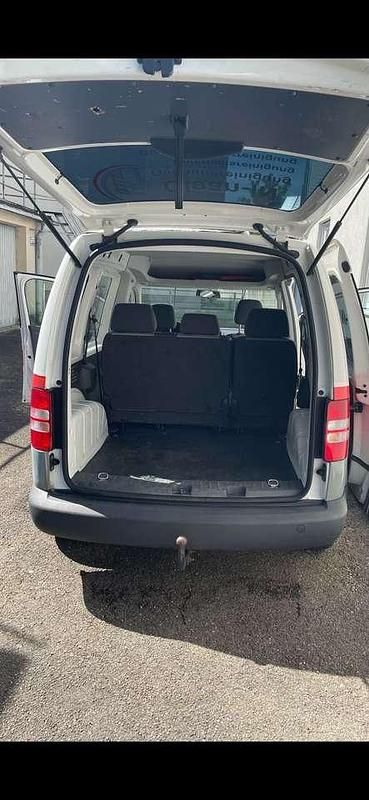 Gebraucht VW Caddy Highline 102 PS (75 kW) 2013 Weiß Van / Kleinbus