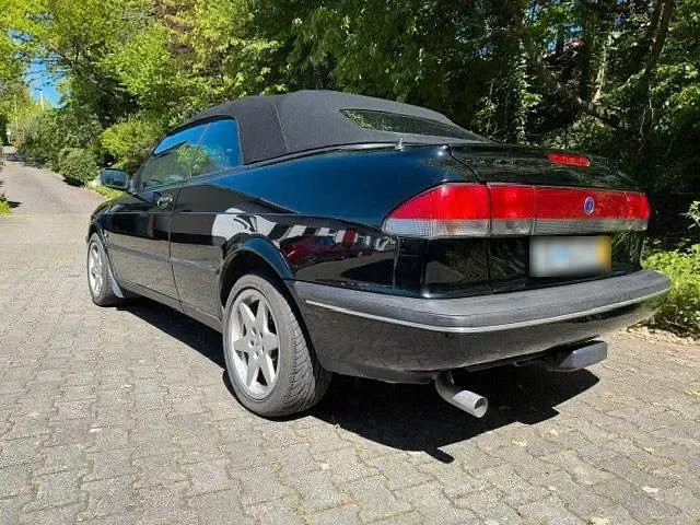 Gebraucht Saab 900 Cabriolet 131 PS (96 kW) 1995 Schwarz Cabrio