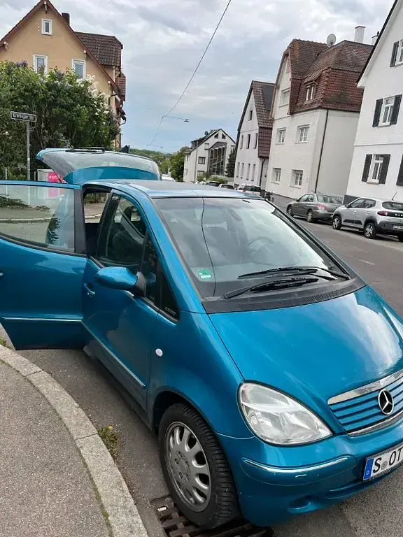 Brugt Mercedes A140 Elegance 82 HK (60 kW) 2001 Blå Sedan