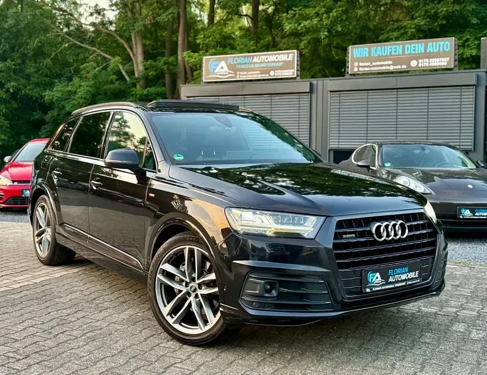 Gebraucht Audi Q7 S-Line 211 PS (155 kW) 2018 Blau SUV
