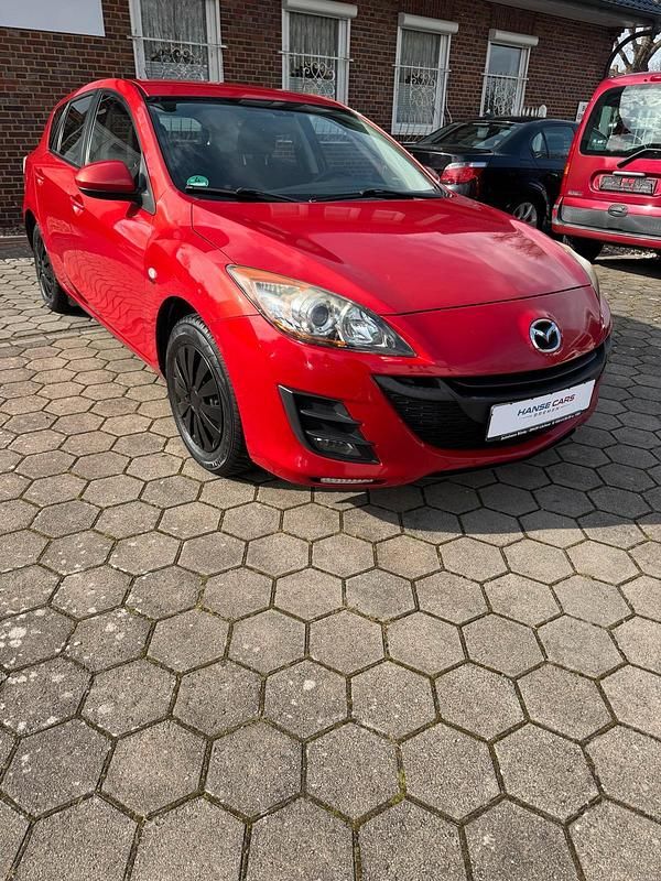 Gebraucht Mazda 3 105 PS (77 kW) 2009 Rot Kleinwagen