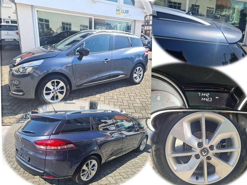 Titan grau Gebraucht 2017 Renault Clio GrandTour LIMITED Kombi | 9.985 € (Fairer Preis) - Bild 1/4