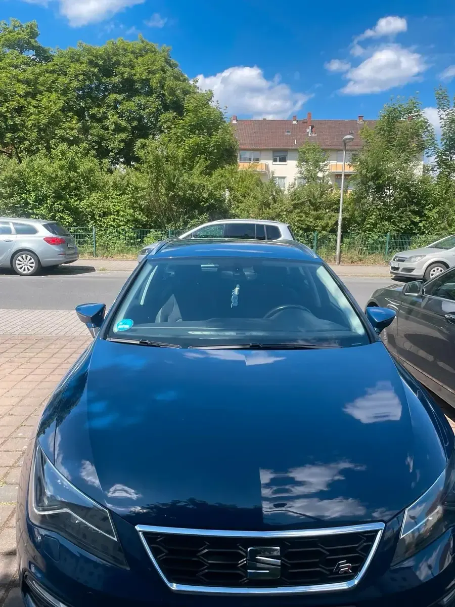 Używany Seat Leon 150 KM (110 kW) 2017 Niebieski Kombi