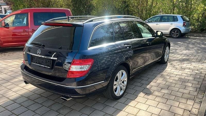 Brugt Mercedes C320 224 HK (164 kW) 2008 Blå Stationcar