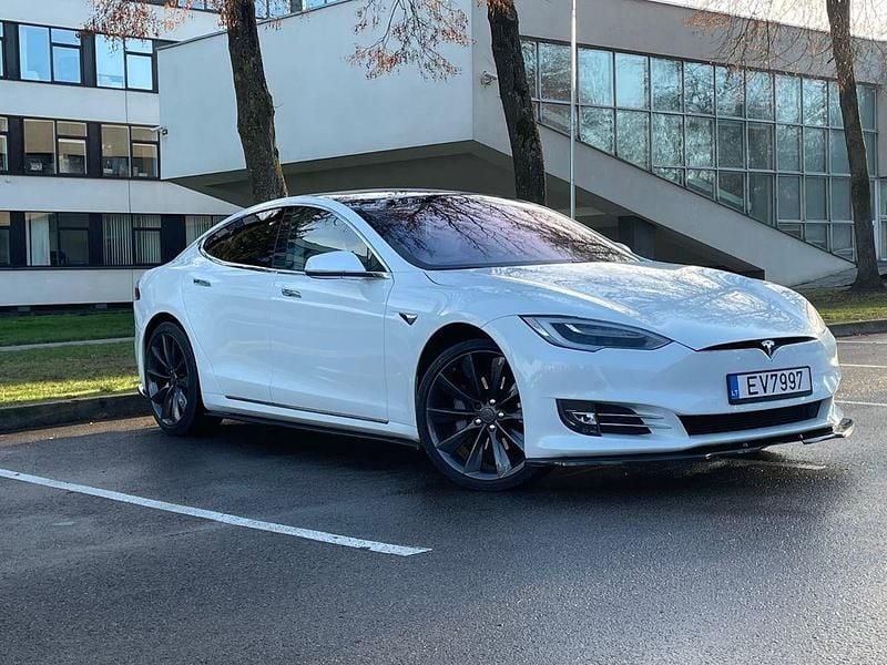 Gebraucht Tesla Model S 395 kW (538 PS) 2017 Weiß Kleinwagen