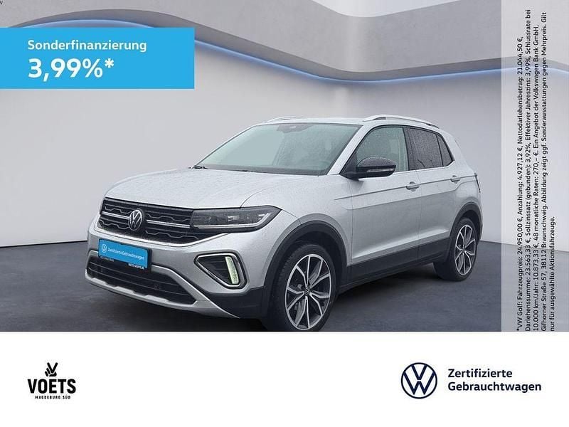 Gebraucht VW T-Cross Style 116 PS (85 kW) 2025 Silber SUV
