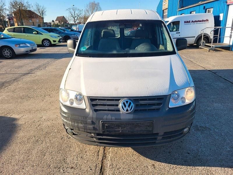 Second-hand VW Caddy 109 CP (80 kW) 2008 Alb Monovolum