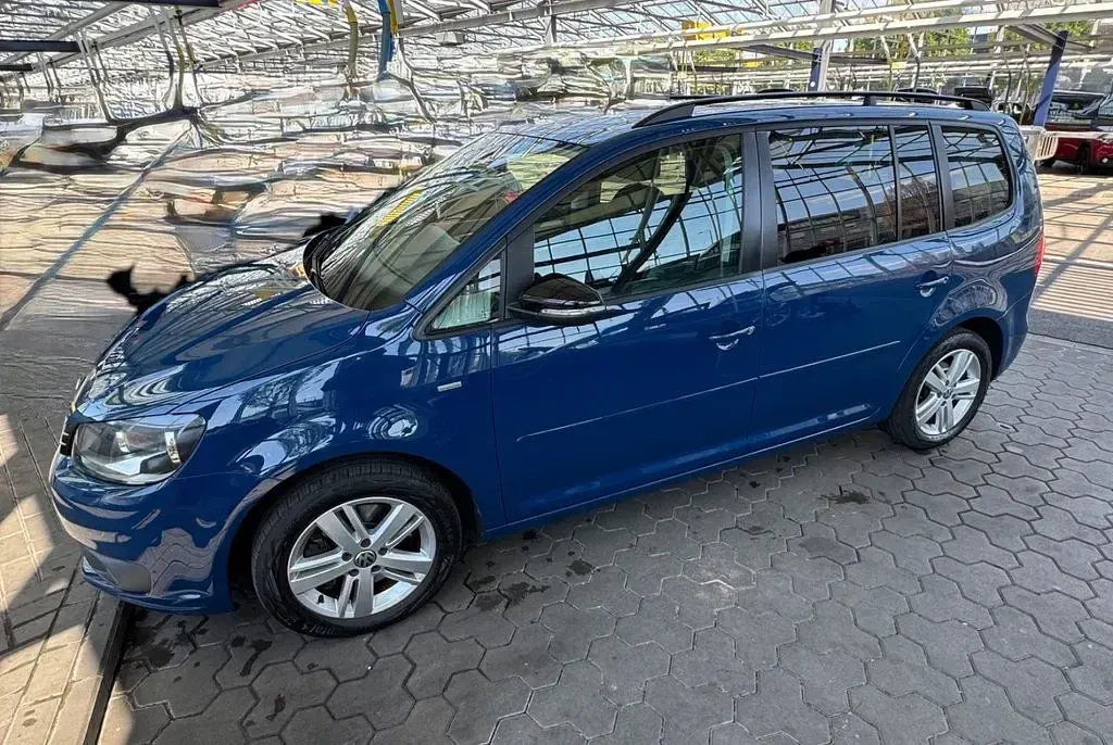 Gebraucht VW Touran Match 140 PS (102 kW) 2012 Blau Van / Kleinbus