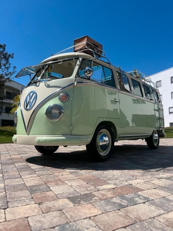 Grün Gebraucht 1964 VW T1 Van | 79.999 € - Bild 1/4