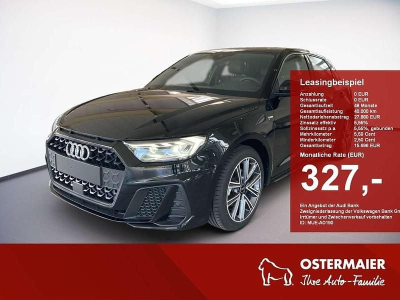 Mythosschwarz Neu 2025 Audi A1 Sportback S-Line Kleinwagen | 27.880 € (Fairer Preis) - Bild 1/4