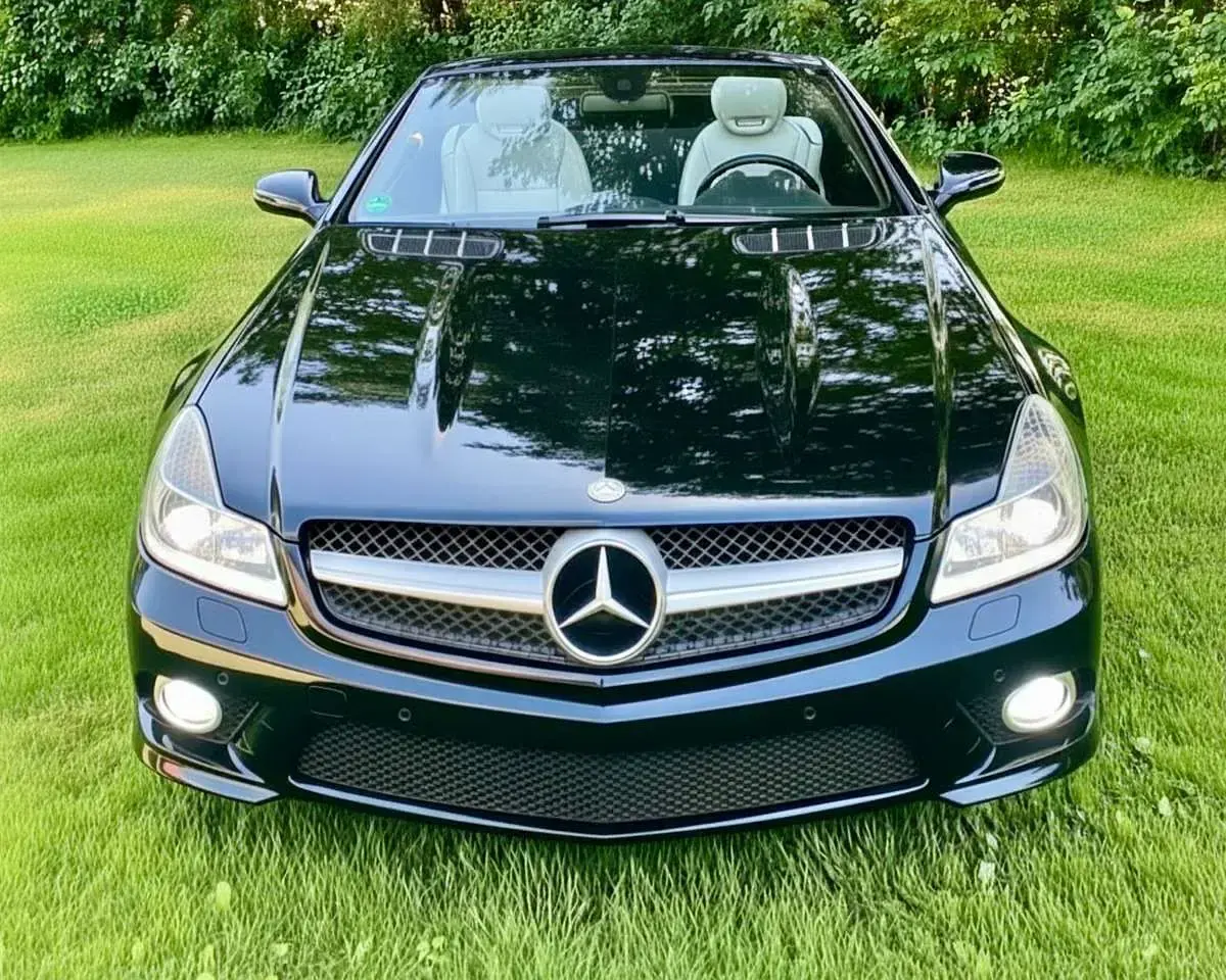 Gebraucht Mercedes SL350 AMG 315 PS (231 kW) 2008 Schwarz Cabrio