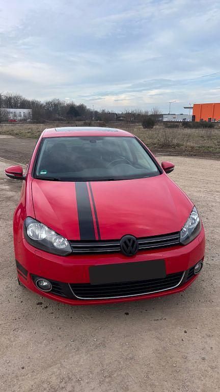 Gebraucht VW Golf VI Comfortline 160 PS (117 kW) 2010 Rot Kleinwagen