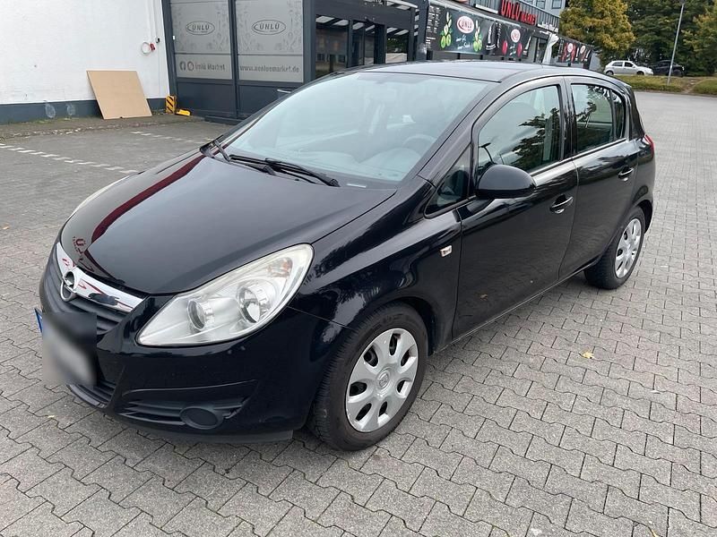 Schwarz Gebraucht 2009 Opel Corsa Kleinwagen | 2.990 € (Fairer Preis) - Bild 1/4