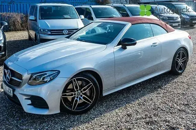 Gebraucht Mercedes E350 299 PS (219 kW) 2019 Iridiumsilber  metalliclack (metallic) Cabrio