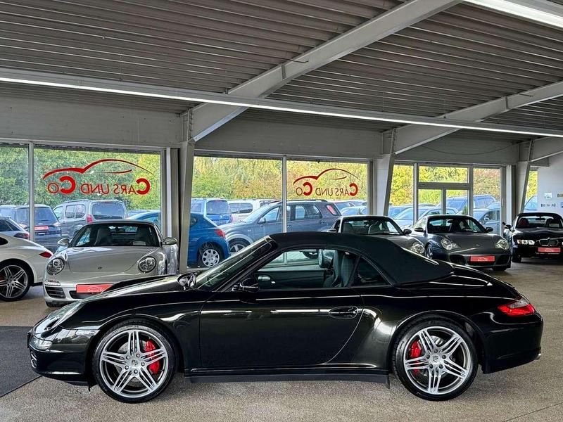 Gebraucht Porsche 911 Carrera 4S Cabriolet 355 PS (261 kW) 2008 Dunkelolive Cabrio