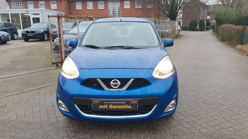 Gebraucht Nissan Micra Acenta 80 PS (58 kW) 2015 Blau Kleinwagen