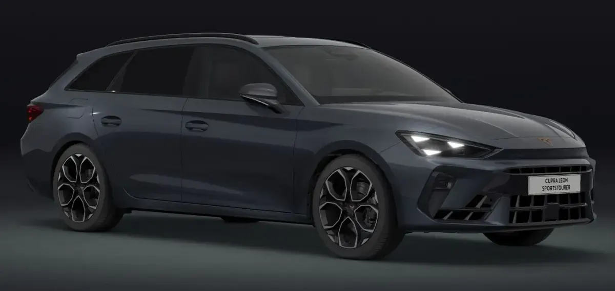 Uusi Cupra Leon 204 HP (150 kW) 2026 Musta Farmari