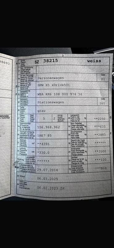 Grau Gebraucht 2014 BMW X5 SUV | 15.500 € - Bild 1/4