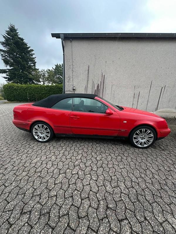 Rot Gebraucht 1998 Mercedes CLK230 Cabrio | 1.200 € (Superpreis) - Bild 1/4