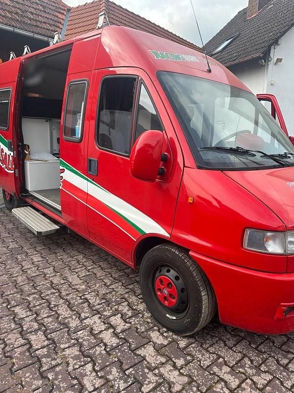 Gebraucht Fiat Ducato 122 PS (89 kW) 1999 Rot Van