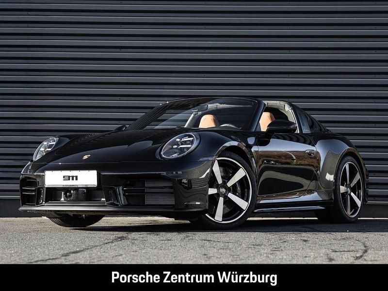 Neu Porsche 911 Targa 4S 480 PS (353 kW) 2025 Schwarz Cabrio