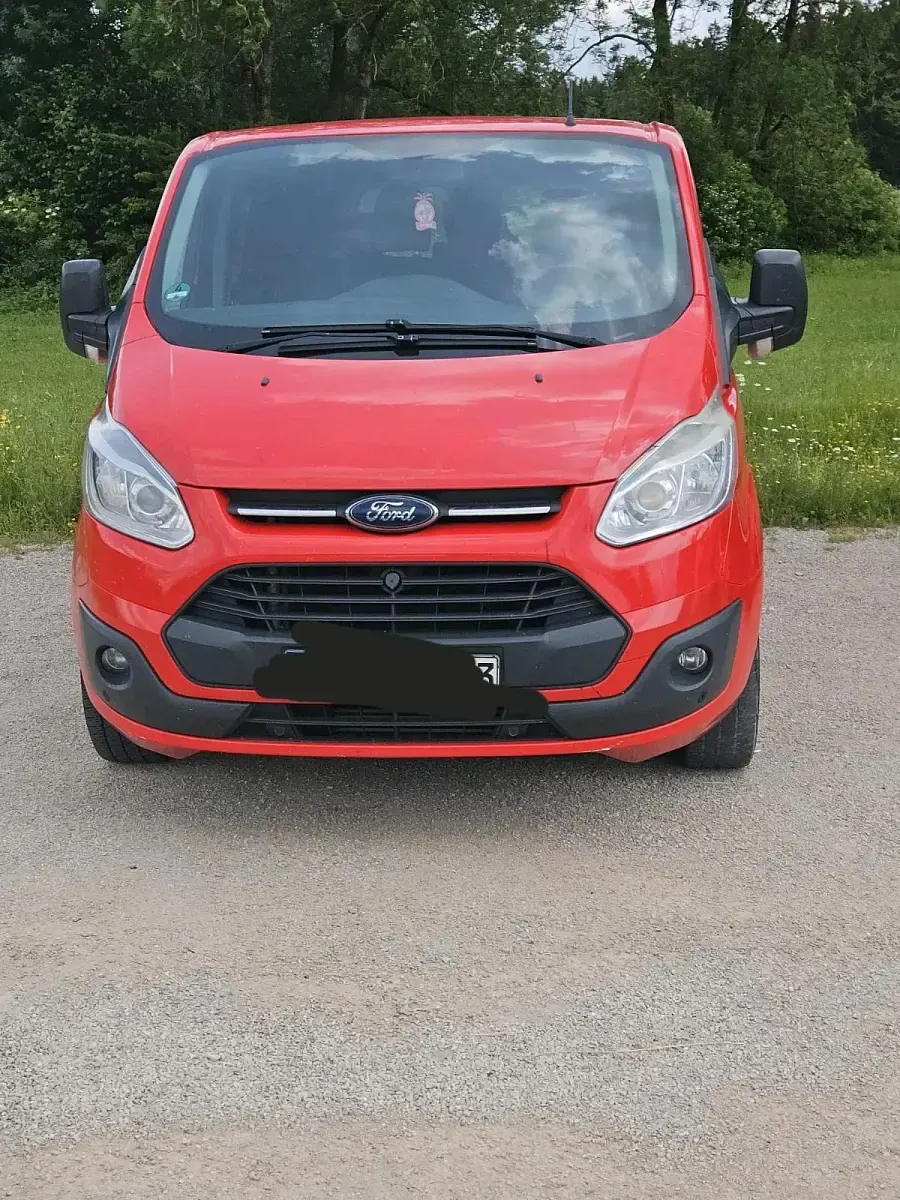 Gebraucht Ford Transit Custom 101 PS (74 kW) 2013 Rot Van / Kleinbus