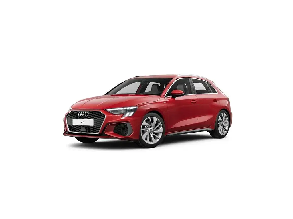 Gebraucht Audi A3 S-Line 150 PS (110 kW) 2022 Rot Limousine
